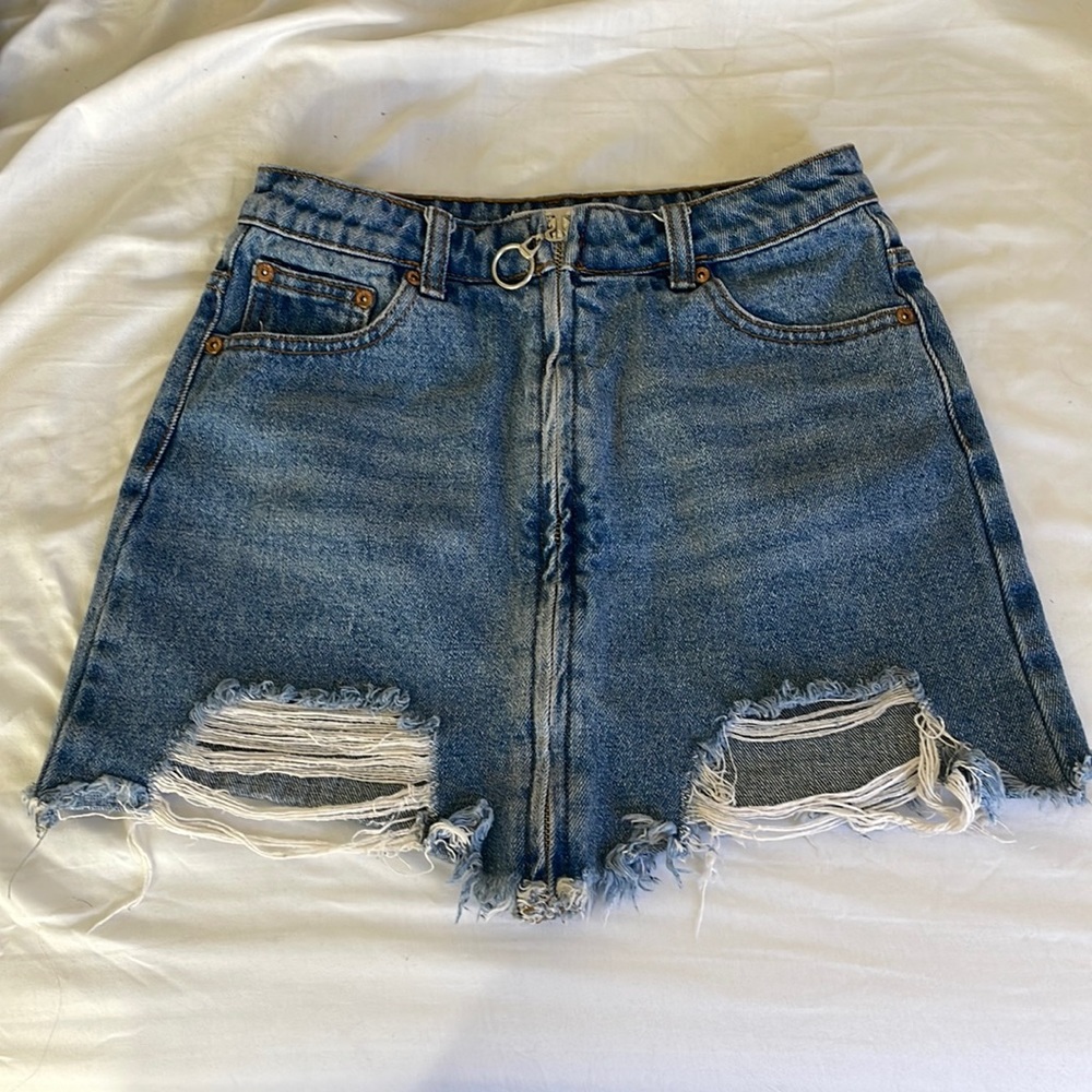 Jean skirt